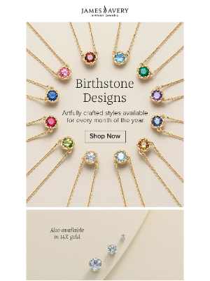 James Avery Jewelry - Birthstone Designs