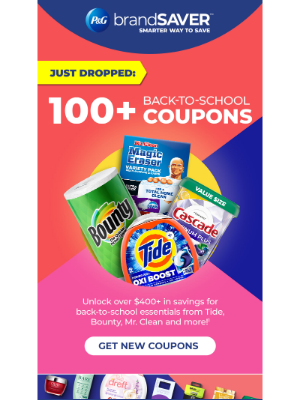 P&G Good Everyday - charles, NEW coupon drop is here! 📬