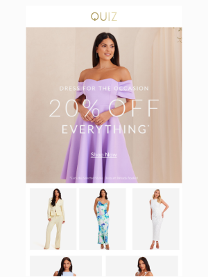 Quiz Clothing (United Kingdom) - 20% off everything is on ✨