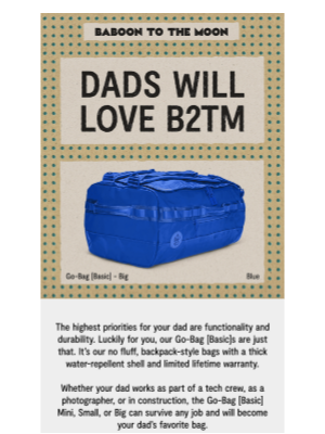 BABOON - DO YOU LOVE YOUR DAD? ❤️