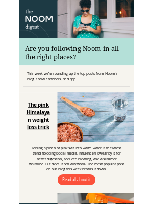Noom - Here’s what’s trending at Noom