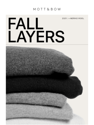 Mott & Bow - Fall Sweaters