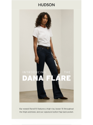 Hudson Jeans - New Fit Drop: Dana Flare