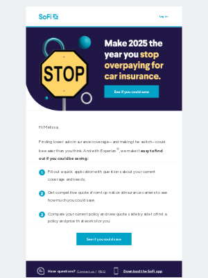 SoFi - Have you checked if you’re overpaying for car insurance?