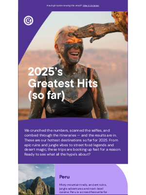 G Adventures - The 2025 Hot List: Our top travel spots so far
