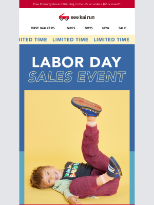 See Kai Run - Can't Miss Deals for Labor Day!