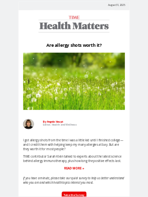 MyRecipes - Are allergy shots worth it?
