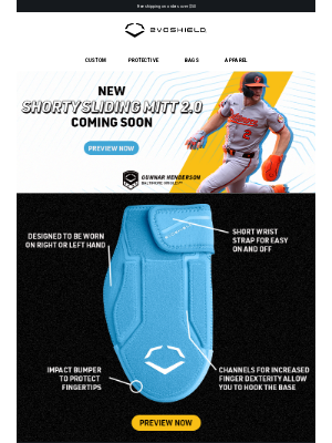 EvoShield LLC - Get Shorty. Get Sliding.