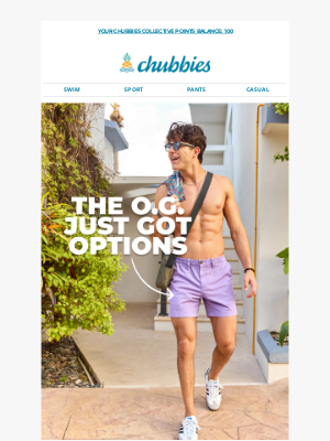 Chubbies - NOT TOO SHORT, NOT TOO SERIOUS, JUST RIGHT.