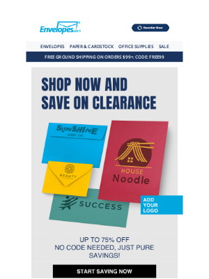 Envelopes - Shop Up to 75% Off Clearance!
