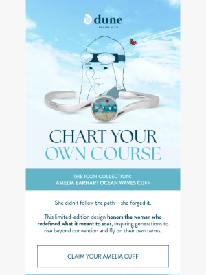 Dune Jewelry - New Icon: The Amelia Earhart Cuff ✈️