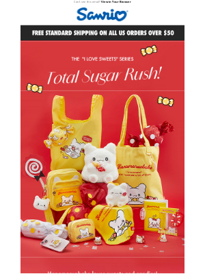 Sanrio - TOTAL SUGAR RUSH 🍬✨🍭