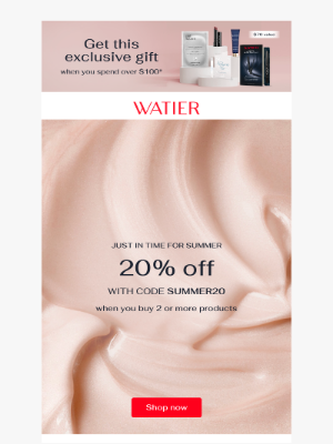 Lise Watier - Your exclusive discount is waiting for you!
