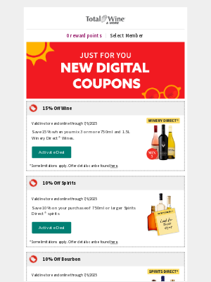 Total Wine & More - Your New Digital Deals are Here!