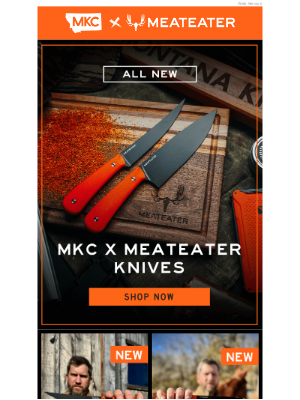 MeatEater - NEW: MKC x MeatEater Knives