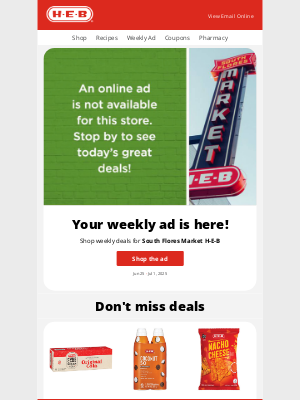 H-E-B - Your weekly ad is here!
