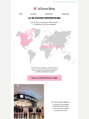 La Vie en Rose (Canada) - Did you know la Vie en Rose is in 19 countries?