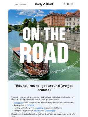 Lonely Planet - Five trips that define summer