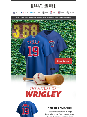 Rally House - Add Caissie to Your Cubs Collection 🐻💪