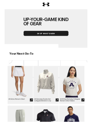 Under Armour - It's time for an upgrade