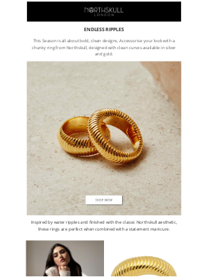 Northskull - The Ripple Ring | Lydia Tomlinson x Northskull Woman