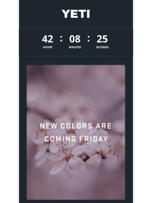 YETI - Our New Colors Are About To Drop