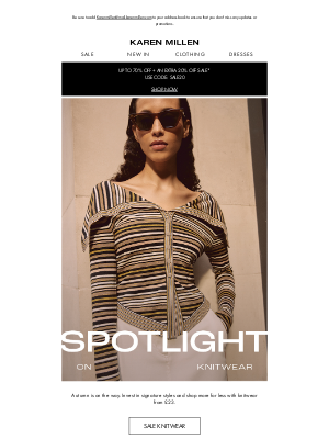 Karen Millen - Saturday Spotlight | Knitwear from £23