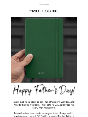 Moleskine - Gifts for the Fathers Who Inspire Us