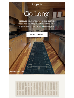 Ruggable - The perfect runner for every room