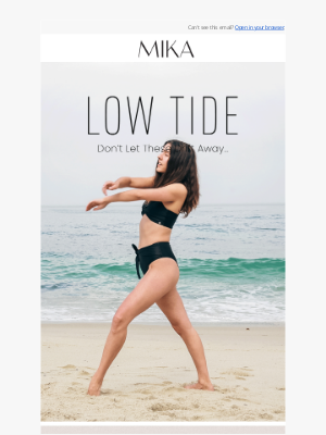 Mika Yoga Wear - Swim’s Going Fast