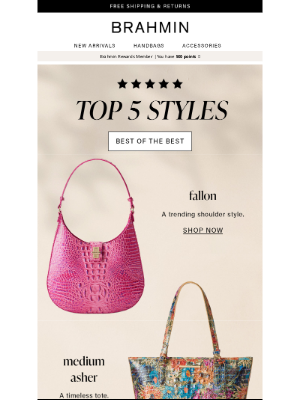 Brahmin - TOP 5️⃣ STYLES