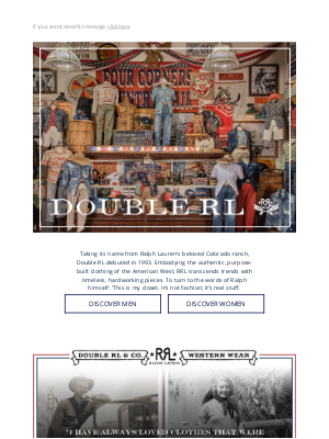 Ralph Lauren (UK) - Discover RRL by Ralph Lauren