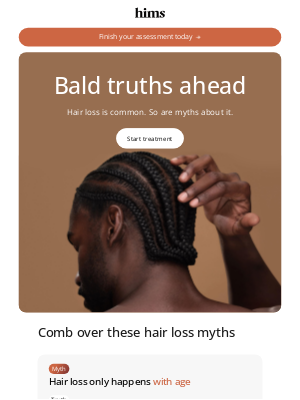 hims - Debunking hair loss myths