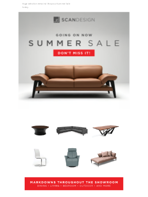SCAN DESIGN - Our biggest sale of the season is going on now!
