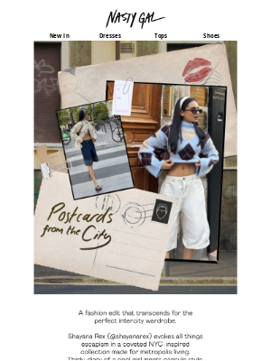 Nasty Gal - Postcard From The City