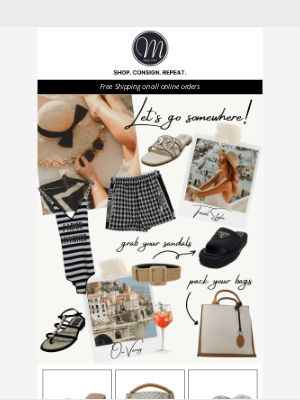 Michael's - Summer Shorts & Sandals
