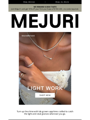 Mejuri - Sapphires on Repeat