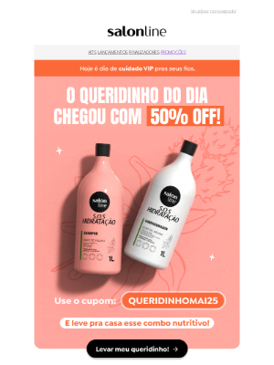 Nutrição intensa com desconto imperdível! 🤑
