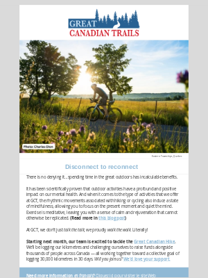 World Expeditions - 🚴‍♀️ + 🥾 Boost Your Health and Calm Your Mind