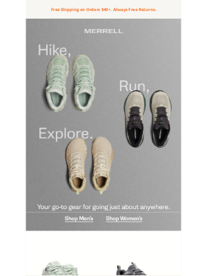 Merrell - Inside: Our most reliable best-sellers