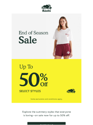 Roots (Canada) - The Top Sale Styles for Women