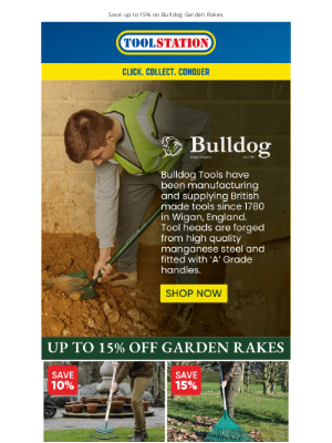 Toolstation (United Kingdom) - Bulldog garden tools