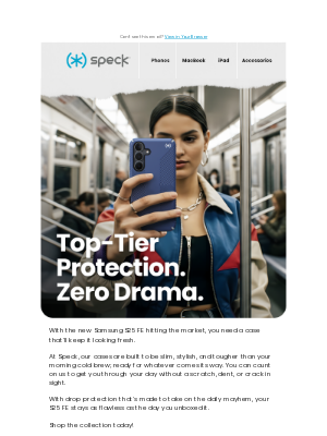 Speck Products - The NEW S25 FE Just Dropped. Don't Let it Crack!