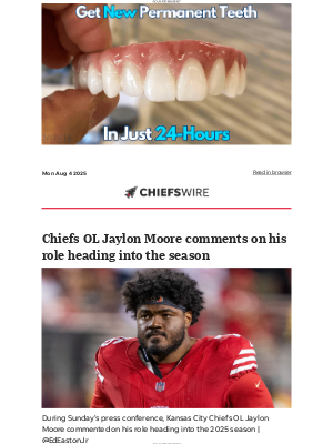 Kansas City Chiefs - Today's top Chiefs stories