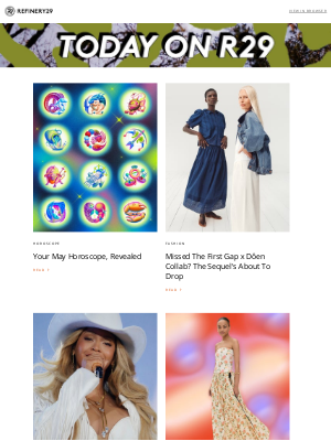 Refinery29 - Your May horoscope—the full moon on the 12th is not here to play
