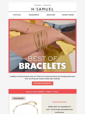 H.Samuel(United Kingdom) - Looking for arm candy?