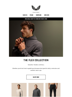 Castore - New in | The Flex Collection