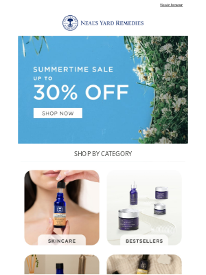 Neal's Yard Remedies - Enjoy up to 30% off in our sale