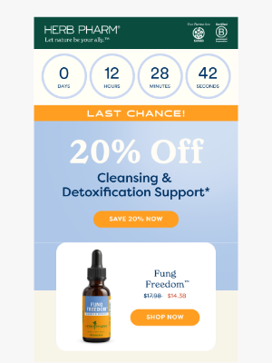Herb Pharm - ✨ Ends soon! Get your 20% off now.