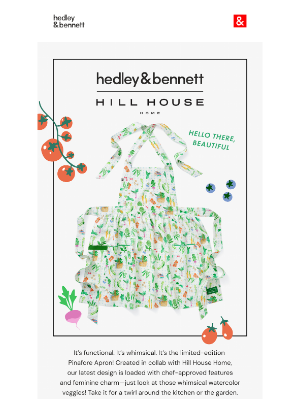 Hedley & Bennett - Hill House Home x H&B is here 🧺